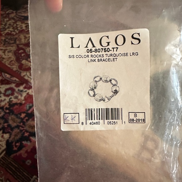 Gorgeous, genuine LAGOS Color Rocks Turquoise bracelet. - Picture 4 of 4